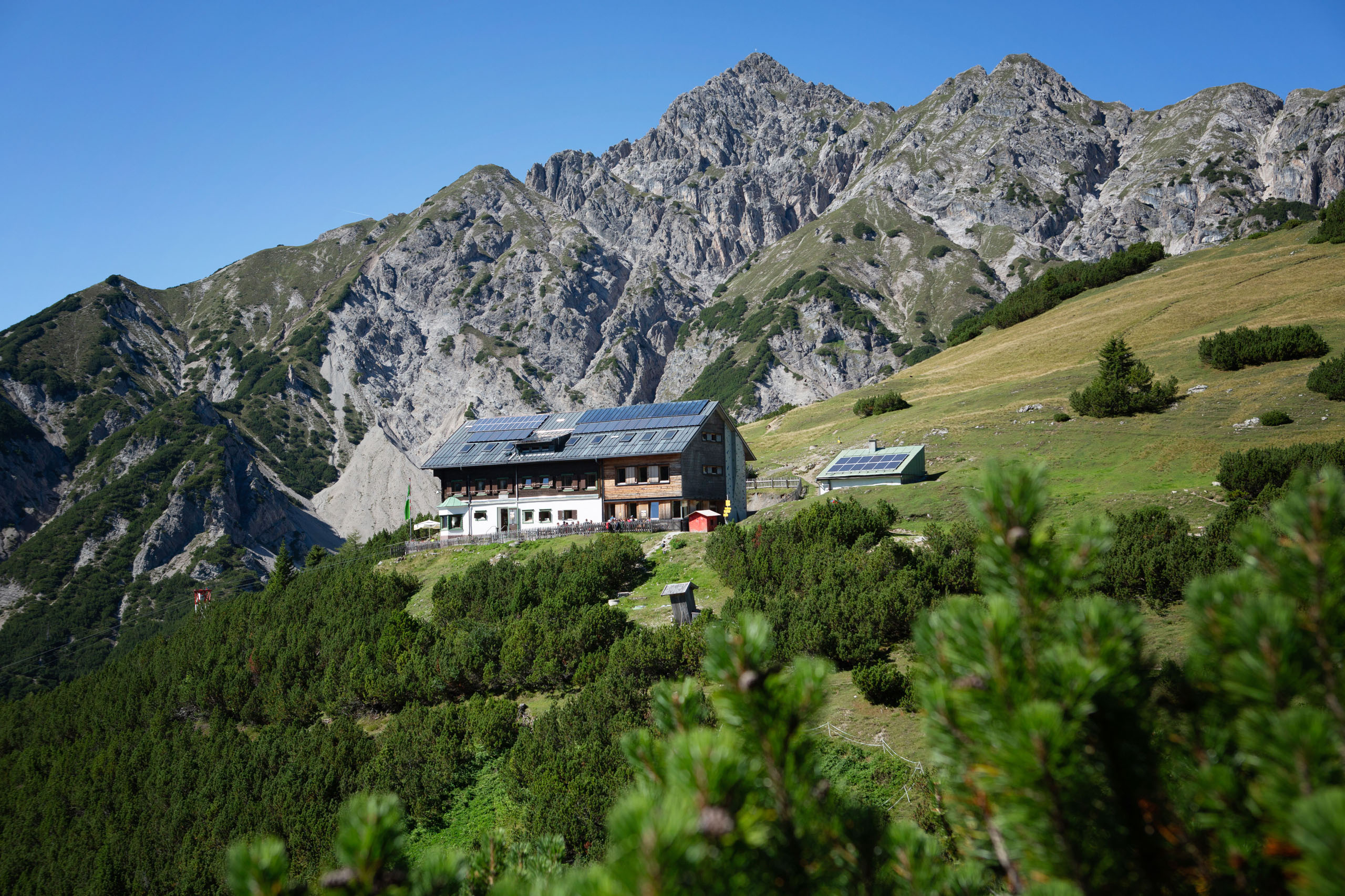 Solsteinhaus von vorne