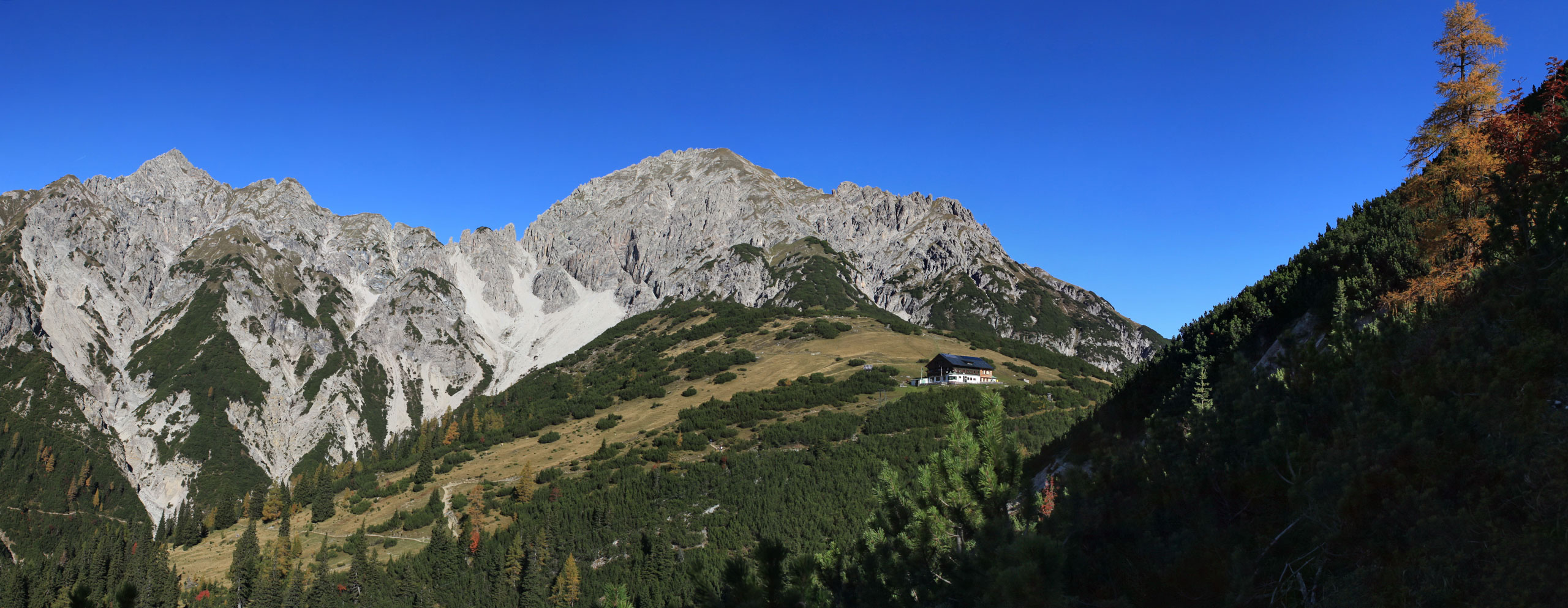 Kuhljochspitz hinter dem Solsteinhaus