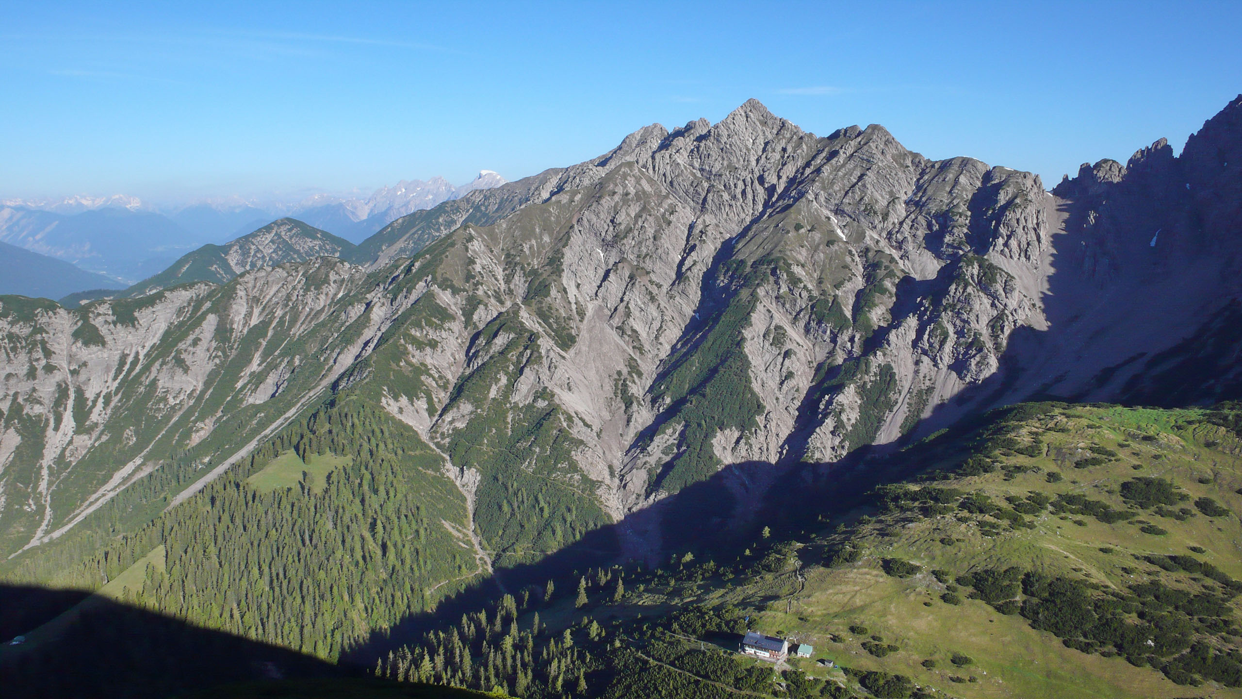 Kuhljochspitze hinter dem Solsteinhaus